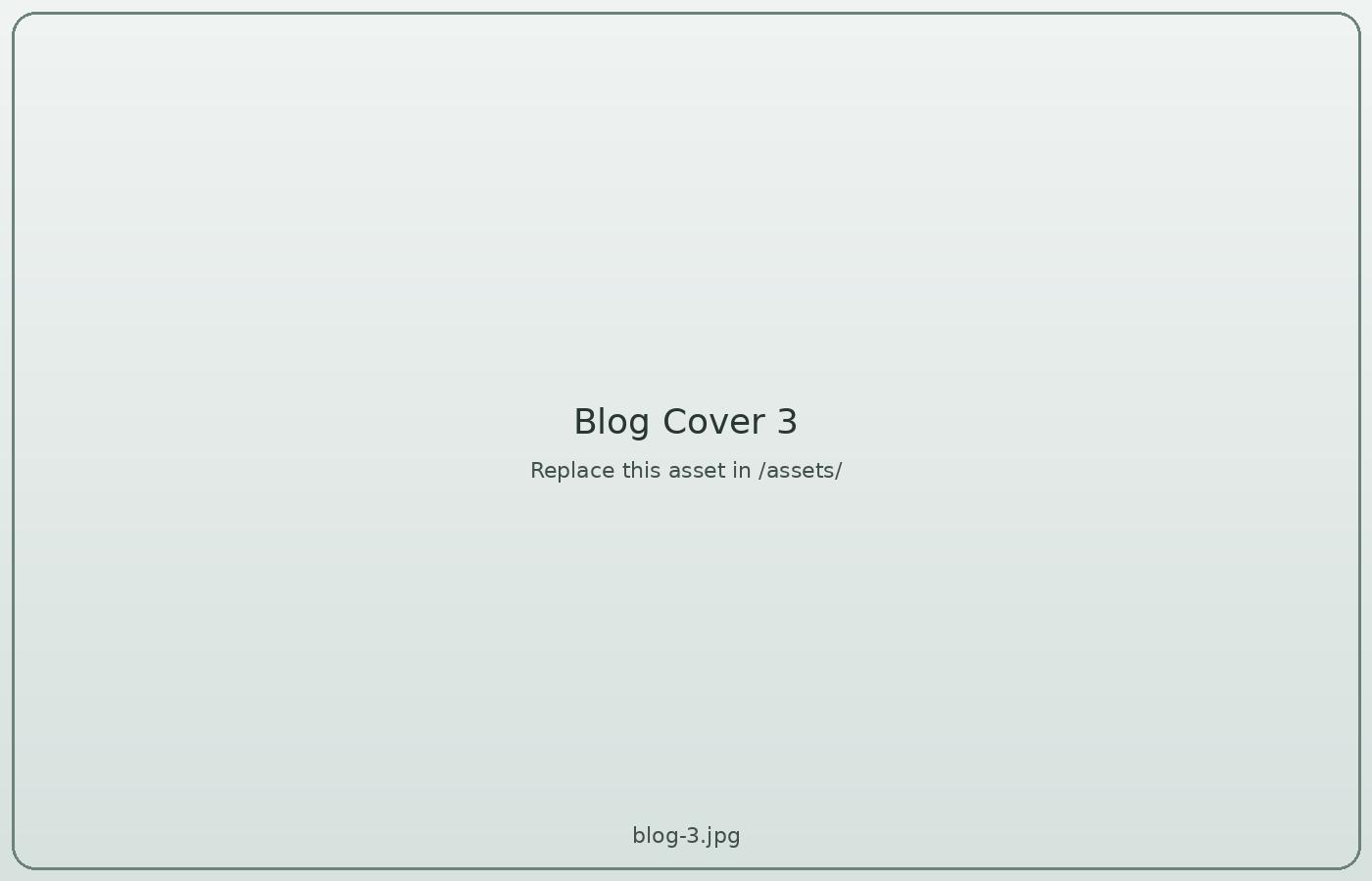 Blog cover placeholder